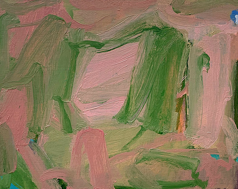 Expressionist, Oil on canvas, 2020, 14 by 12 inches