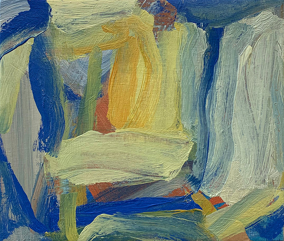 Expressionist, Oil on canvas, 2019, 14 by 12 inches