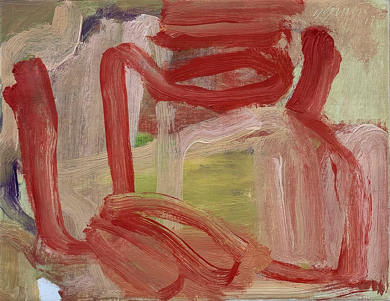 Expressionist, Oil on canvas, 2020, 14 by 12 inches