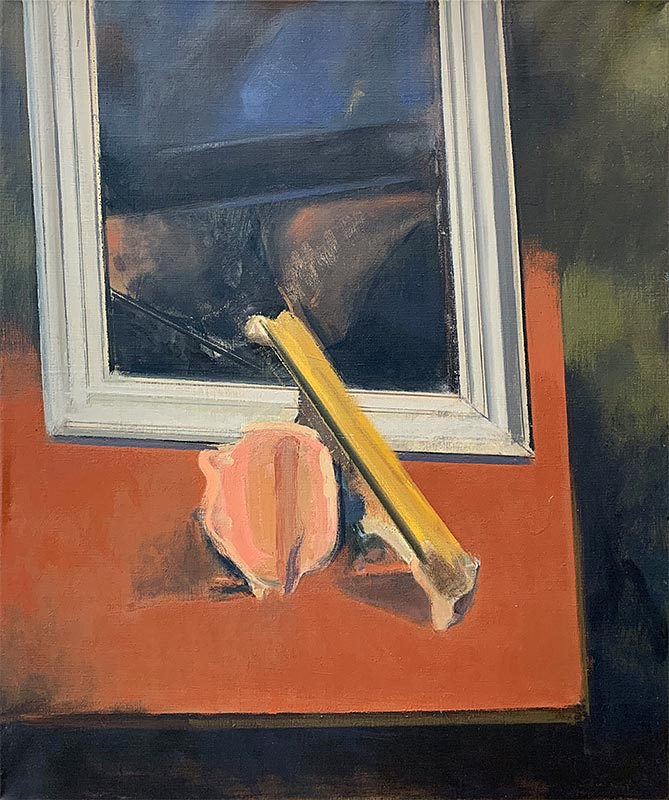 Older, Oil on canvas, 1992, 40 by 48 inches