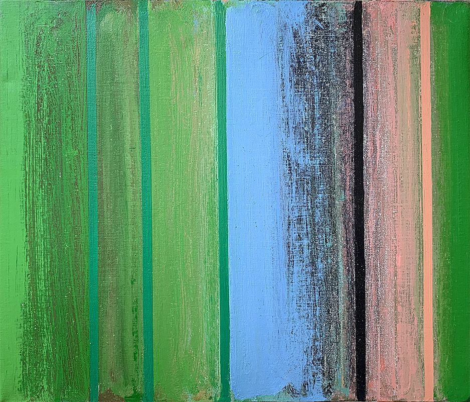 Bar, Oil on canvas, 2016, 24 by 20 inches