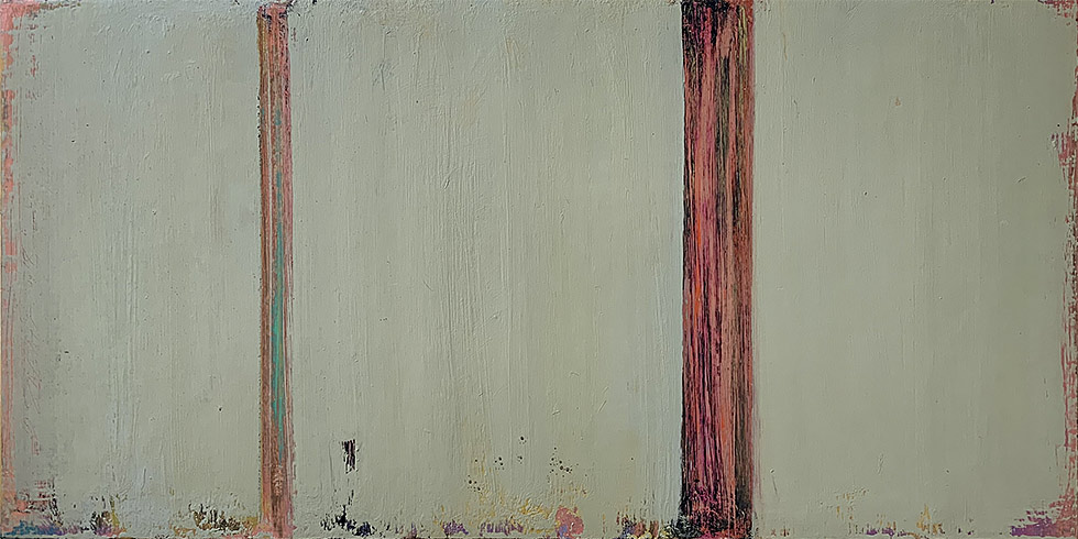 Bar, Oil on canvas, 2016, 24 by 12 inches