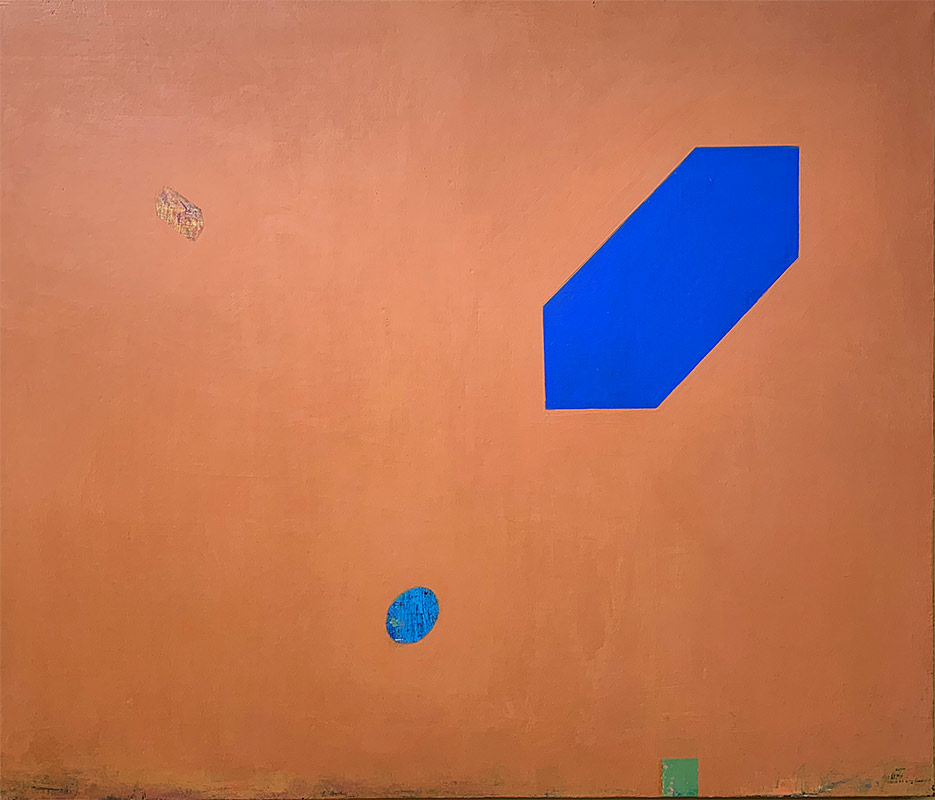 Spatial, Oil on canvas, 2005, 48 by 40 inches