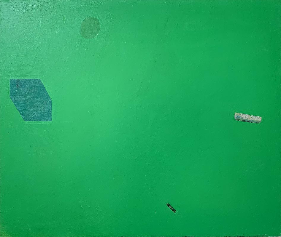 Spatial, Oil on canvas, 2011, 18 by 14 inches