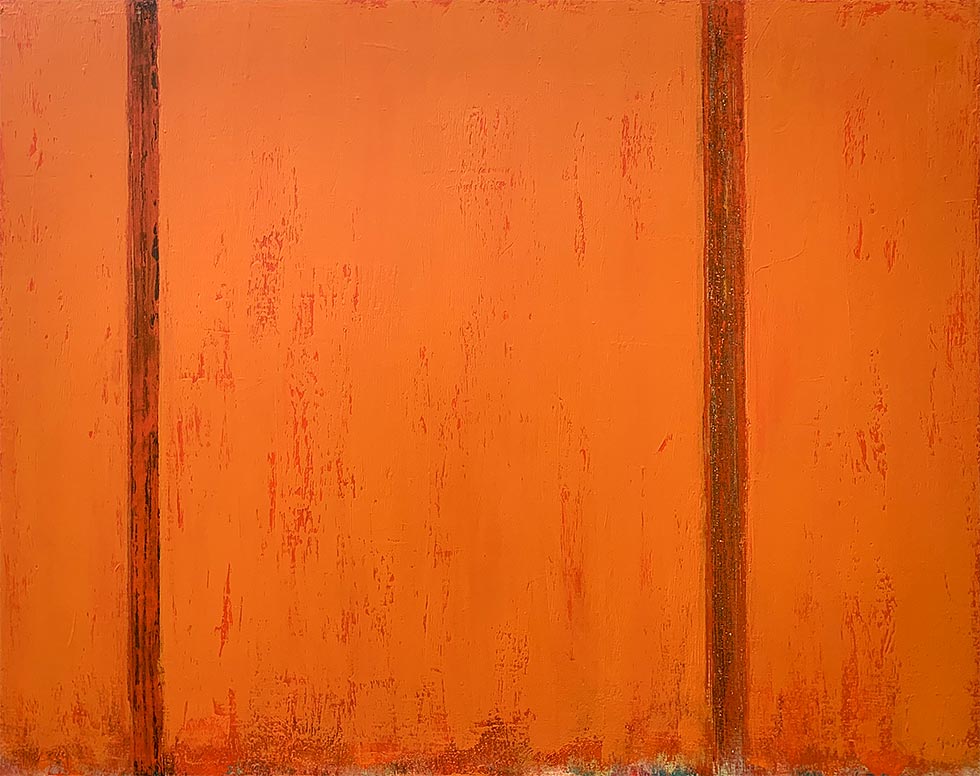 Bar, Oil on canvas, 2018, 40 by 48 inches