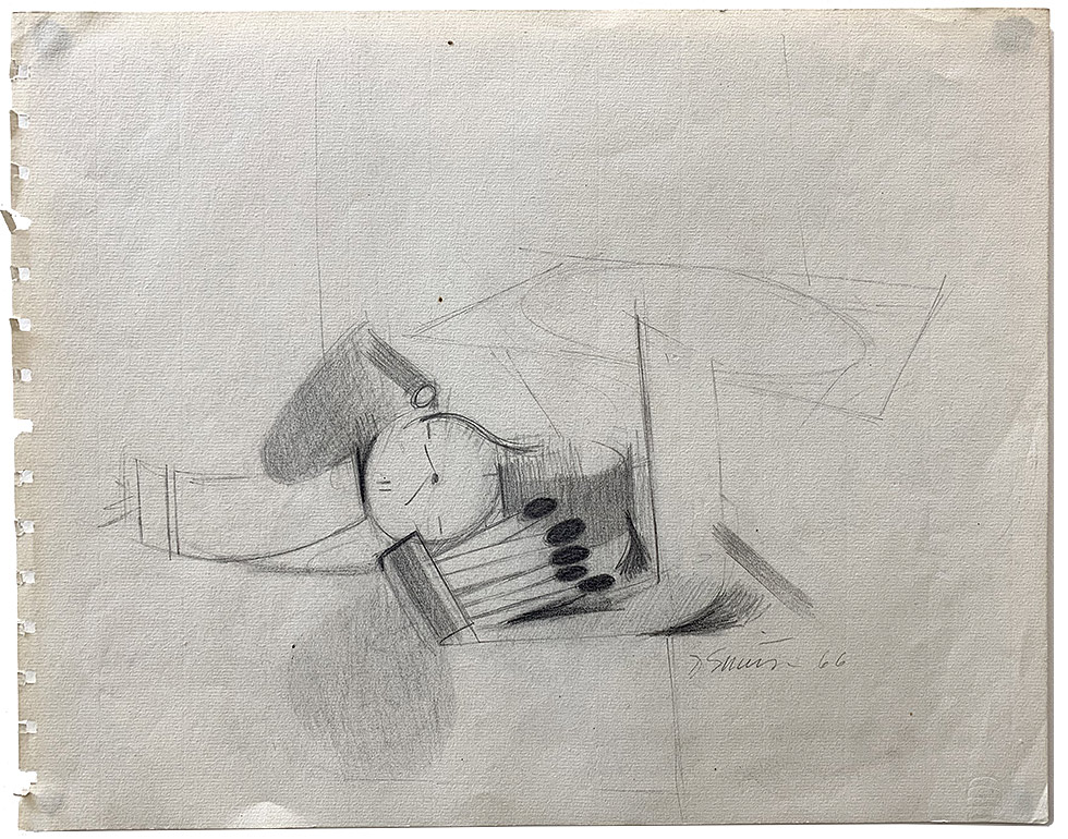Drawings, Pencil on paper, 1969, 14 by 12 inches