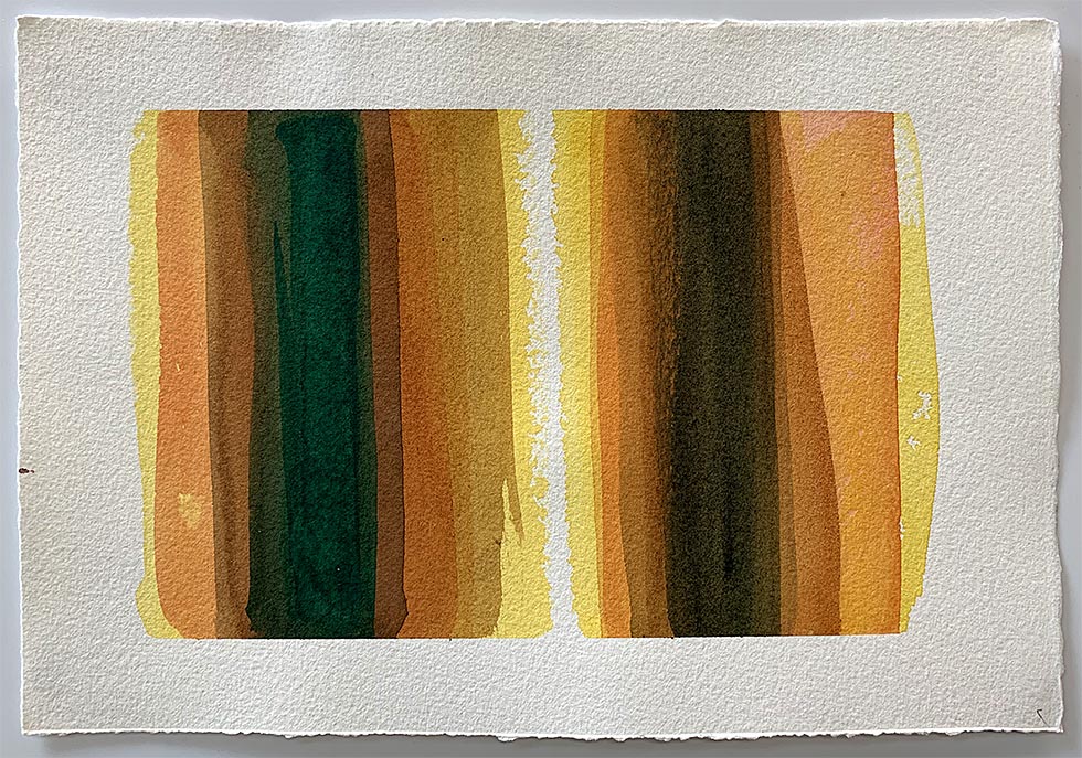 Watercolor, Watercolor on paper, 2005, 12 by 10 inches